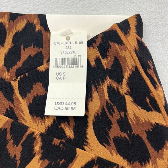 NEW Offline by Aerie S Animal Print Cheetah Tan Brown Real Me 7/8 Legging - Picture 5 of 10